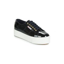 Buty Superga 2790 LEAPATENT. Niebieskie trampki i tenisówki damskie Superga, bez wzorów, bez zapięcia. Za 367,20 zł.
