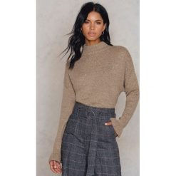 Swetry klasyczne damskie: Sparkz Sweter Loke – Beige