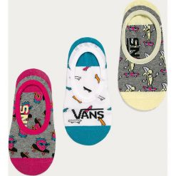 Vans - Stopki (3-pack). Skarpetki damskie Vans, bez wzorów, z elastanu. Za 79,90 zł.