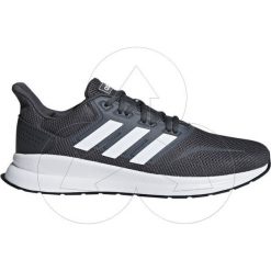 Adidas Buty Runfalcon szary F36200. Szare buty sportowe męskie New Balance, z materiału, bez zapięcia, do biegania. Za 165,00 zł.