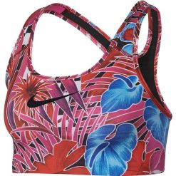 Biustonosz spotowy w kolorze różowym. Różowe biustonosze sportowe damskie Nike Women, xs, bez wzorów, ze skóry, dri-fit (nike). W wyprzedaży za 76,95 zł.