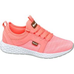 Neonowo-różowe sneakersy damskie Bench Bench różowe. Różowe sneakersy damskie Bench, z materiału. Za 139,90 zł.