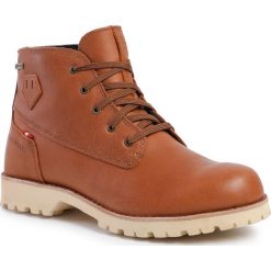 Trapery DACHSTEIN - Klara Gtx GORE-TEX 311891-2000/4064 Brandy. Pomarańczowe trapery damskie Dachstein, ze skóry, klasyczne, bez obcasa, bez zapięcia. W wyprzedaży za 419,00 zł.