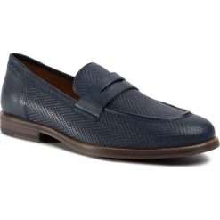 Półbuty GEOX - U Bayle A U927CA 09D1J C4002 Navy. Niebieskie buty wizytowe męskie Geox, bez wzorów, ze skóry, eleganckie, bez zapięcia. Za 649,00 zł.