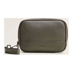 Mango Man - Kosmetyczka Suitcase. Czarne kosmetyczki męskie Mango Man, bez wzorów, z poliesteru. Za 119,90 zł.