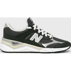 New Balance - Buty. Czarne sneakersy męskie New Balance, ze skóry, na sznurówki. W wyprzedaży za 359,90 zł.