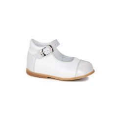 Buty Dziecko GBB BELISTO. Białe trampki dziewczęce GBB, bez wzorów, bez zapięcia. Za 269,00 zł.