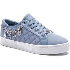 Sneakersy GUESS - Graselin FL6GRL FAB12 BLUE. Niebieskie półbuty damskie marki Guess, ze skóry ekologicznej. Za 439,00 zł.