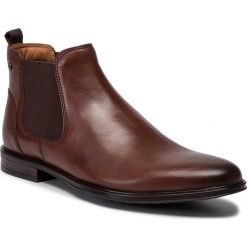 Sztyblety LASOCKI FOR MEN - MB-DYLAN-01 Brown. Pomarańczowe sztyblety męskie Lasocki For Men, ze skóry, bez zapięcia. Za 199,99 zł.