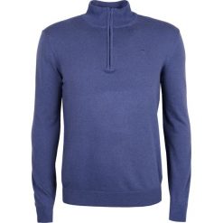 Trussardi Sweter "Lupetto Zip". Swetry męskie Trussardi, bez wzorów, z tkaniny, bez kołnierzyka, bez kaptura. Za 239,00 zł.