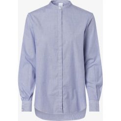 BOSS Casual - Bluzka damska – Efelize, niebieski. Niebieskie bluzki damskie BOSS Casual, w paski, casualowe, bez kołnierzyka, bez rękawów. Za 499,95 zł.