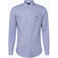 Polo Ralph Lauren - Koszula męska – Slim Fit, niebieski. Niebieskie koszule męskie Polo Ralph Lauren, m, w paski, eleganckie, polo, bez rękawów. Za 399,95 zł.