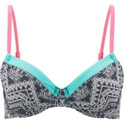 Biustonosz bikini na fiszbinach bonprix czarno-biały. Stroje kąpielowe damskie bonprix. Za 32,99 zł.