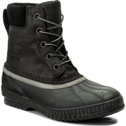 Śniegowce SOREL - Cheyanne II NM2575 Black/Black 010. Czarne śniegowce męskie Sorel, bez zapięcia. W wyprzedaży za 379,00 zł.