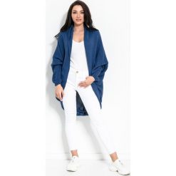 Kardigan I324 jeans. Swetry damskie Tagless, s, bez wzorów, z wełny. Za 123,50 zł.