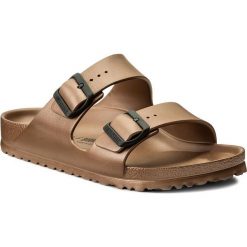 Klapki BIRKENSTOCK - Arizona 1001500 Copper. Pomarańczowe klapki damskie Birkenstock, bez wzorów, z tworzywa sztucznego, bez obcasa. Za 119,00 zł.