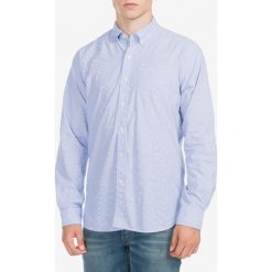 Pepe Jeans Lynton Koszula Niebieski. Niebieskie koszule męskie Pepe Jeans, s, bez wzorów, z bawełny, bez kołnierzyka, z długim rękawem. Za 361,95 zł.