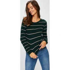 Tally Weijl - Sweter. Czarne swetry klasyczne damskie TALLY WEIJL, l, z bawełny, z okrągłym kołnierzem. Za 89,90 zł.