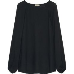 Tunika w kolorze czarnym. Czarne tuniki damskie American Vintage, s, bez wzorów, z wełny, bez kołnierzyka, bez rękawów. W wyprzedaży za 139,95 zł.