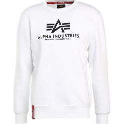 Bejsbolówki męskie: Alpha Industries BASIC SWEATER Bluza weiss