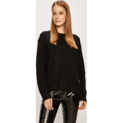 Calvin Klein Jeans - Sweter. Czarne swetry damskie Calvin Klein Jeans, s, bez wzorów, z wełny, bez rękawów, bez kaptura. W wyprzedaży za 459,90 zł.
