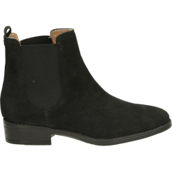 Botki - 2077704 NERO. Czarne botki damskie na zamek Venezia, ze skóry. Za 159,00 zł.
