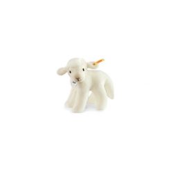 Steiff Maskotka Owieczka Linda stojca, kolor biały, 16 cm. Białe przytulanki i maskotki Steiff, z materiału. Za 105,00 zł.