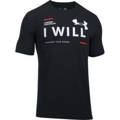 Under Armour Koszulka męska I Will czarna r. S (1297961-001). Szare koszulki sportowe męskie marki Under Armour, l, z dzianiny, z kapturem. Za 115,00 zł.