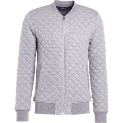 Kurtki męskie bomber: J.LINDEBERG RANDALL QUILT Kurtka Bomber grey melange
