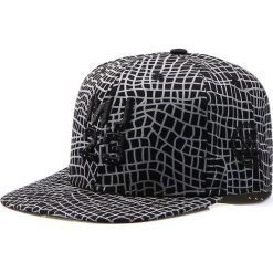 Czapki z daszkiem męskie: Czapka męska snapback czarna (hx0168)