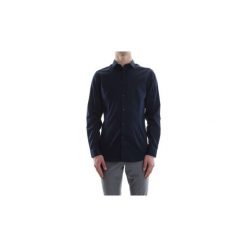 Koszule z długim rękawem Premium By Jack jones 12097662 PARMA. Niebieskie koszule męskie Premium By Jack jones, s, bez wzorów, bez kołnierzyka, z długim rękawem. Za 131,52 zł.