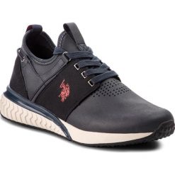 Sneakersy U.S. POLO ASSN. - Tevez Club FELIX4048S8/YT1 Dkbl. Niebieskie sneakersy męskie U.S. Polo Assn., na co dzień, bez wzorów, ze skóry ekologicznej, bez zapięcia. W wyprzedaży za 279,00 zł.