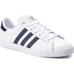 Buty adidas - Coast Star EE9950 Ftwwht/Conavy/Ftwwht. Białe sneakersy męskie Adidas, ze skóry ekologicznej, bez zapięcia. Za 329,00 zł.