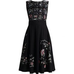 Sukienki hiszpanki: Ivko DRESS FLORAL EMBROIDERY Sukienka letnia schwarz