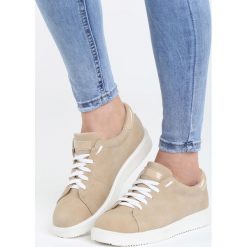 Beżowe Buty Sportowe Leaving Warsaw. Buty sportowe damskie Born2be. Za 29,99 zł.