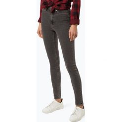 Calvin Klein Jeans - Jeansy damskie – CKJ 010, szary. Szare jeansy damskie Calvin Klein Jeans, z podwyższonym stanem. Za 229,95 zł.