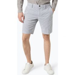Tommy Hilfiger - Spodenki męskie - Brooklyn, niebieski. Niebieskie spodenki i szorty męskie TOMMY HILFIGER, m, w paski, z materiału. Za 399,95 zł.