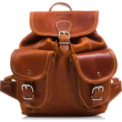 SKÓRZANY PLECAK DAMSKI VINTAGE PAOLO PERUZZI S-69-BR. Brązowe plecaki damskie marki Paolo Peruzzi, bez wzorów, ze skóry, vintage. Za 399,00 zł.
