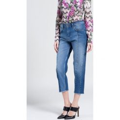 Pepe Jeans - Jeansy. Niebieskie boyfriendy damskie marki Pepe Jeans, z podwyższonym stanem. W wyprzedaży za 139,90 zł.