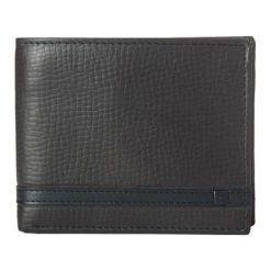 Rip Curl portfel męski czarny Overlap Rfid 2 In 1. Czarne portfele męskie Rip Curl, bez wzorów. W wyprzedaży za 215,00 zł.