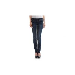 Jeansy skinny G-Star Raw D02153 6553 MIDGE SADDLE. Niebieskie jeansy damskie G-Star RAW, bez wzorów, z jeansu. W wyprzedaży za 380,50 zł.