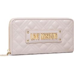 Duży Portfel Damski LOVE MOSCHINO - JC5630PP0BKA0110 Avorio. Brązowe portfele damskie Love Moschino, bez wzorów, ze skóry ekologicznej. Za 479,00 zł.