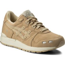 Sneakersy ASICS - Gel-Lyte H8G2L Marzipan/Marzipan 0505. Brązowe półbuty damskie Asics, z zamszu. W wyprzedaży za 299,00 zł.