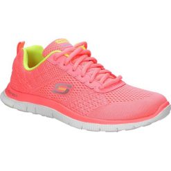 Sportowe skechers 12058. Różowe buty sportowe damskie Skechers, bez wzorów, z materiału, eleganckie. Za 339,99 zł.