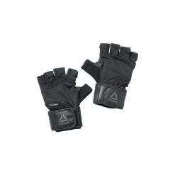 Rękawiczki Reebok Sport Rękawiczki treningowe Training Wrist. Czarne rękawiczki damskie marki Reebok Sport. Za 149,00 zł.