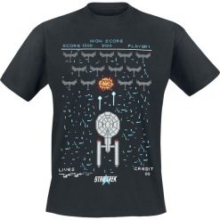 Star Trek Game T-Shirt czarny. Czarne t-shirty męskie marki Star Trek, l, z nadrukiem, z okrągłym kołnierzem. Za 74,90 zł.