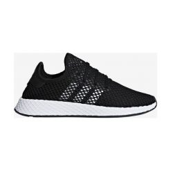 Adidas Originals Deerupt Runner Tenisówki Czarny. Czarne trampki męskie adidas Originals, bez wzorów, z materiału, bez zapięcia. Za 430,95 zł.