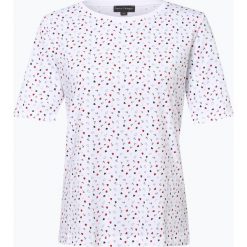 Franco Callegari - T-shirt damski, biały. Białe t-shirty damskie Franco Callegari, z nadrukiem, z dżerseju, eleganckie, bez kołnierzyka. Za 49,95 zł.