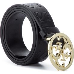 Pasek Damski GUESS - Not Coordinated Belts BW7207 P9335 BLA. Czarne paski damskie Guess, w paski, ze skóry ekologicznej. Za 229,00 zł.