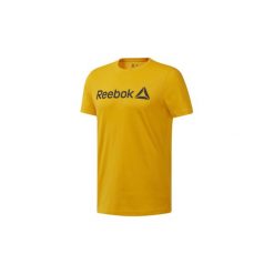 T-shirty z krótkim rękawem Reebok Sport Koszulka Linear Read. Żółte koszulki sportowe męskie marki Reebok Sport, s, z krótkim rękawem. Za 79,95 zł.